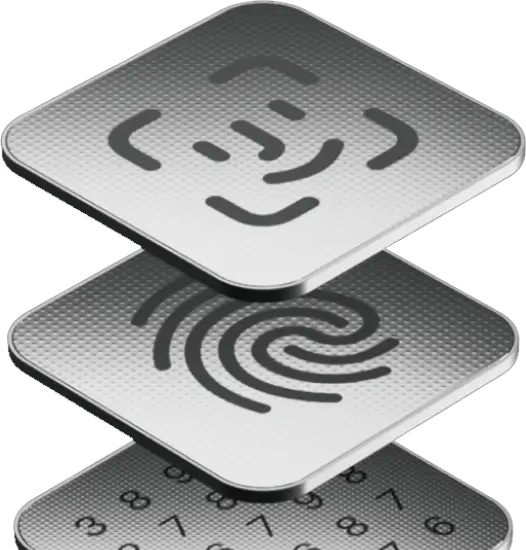 Biometric security layers